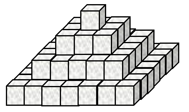 Figure 2. Differently stacked sugar cubes